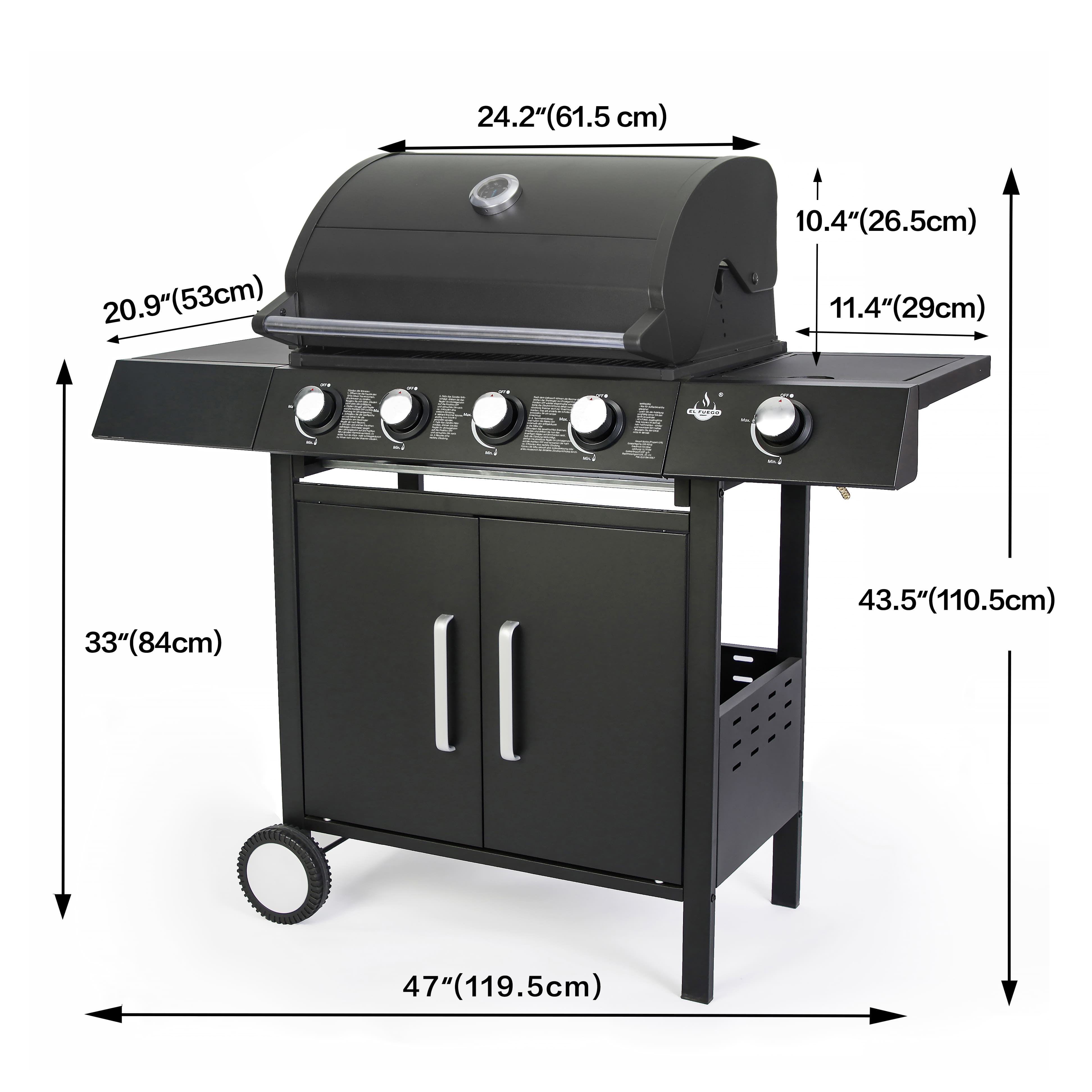 El Fuego® Gasgrill 