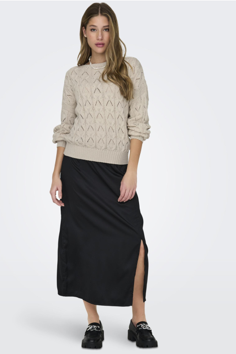 Only beige dames trui