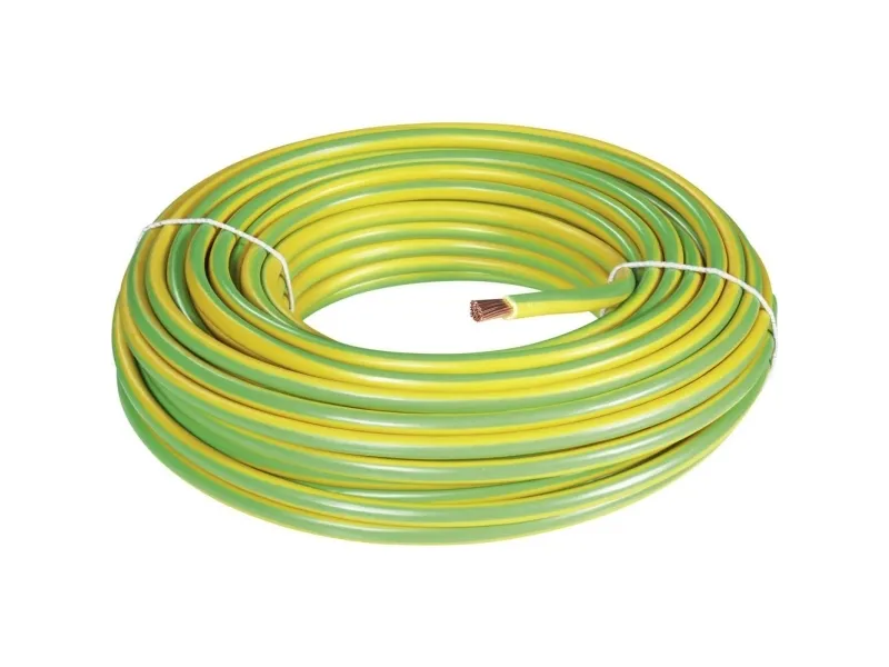 BKL Electronic 1502034/25 Jordingskabel H07V-K 16 mm² Grøn, Gul 25 m