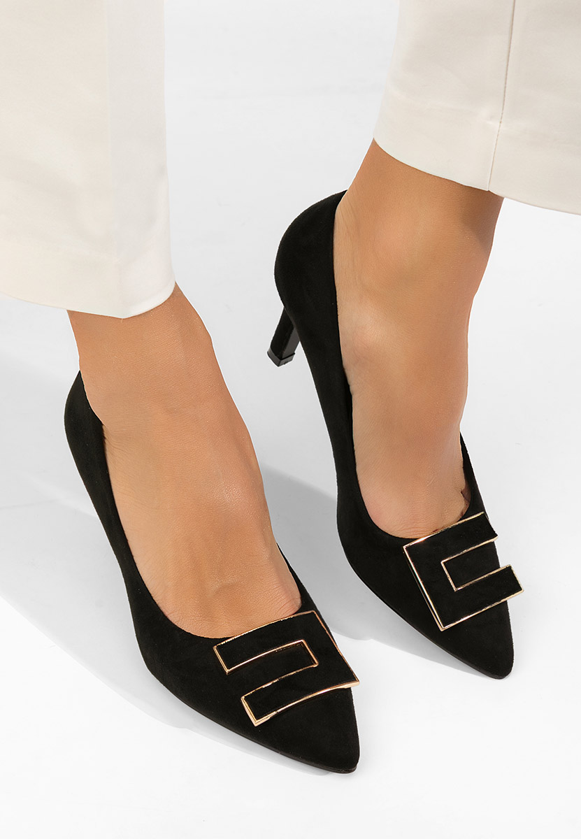 Chaussures à talon noirs Celestielle