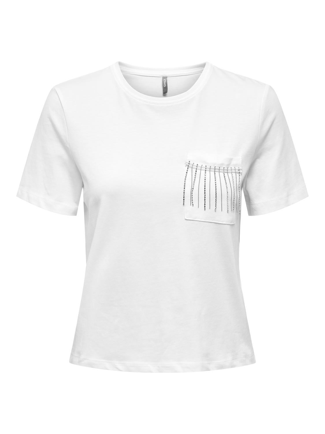 ONLRHINE T-shirt Cloud Dancer