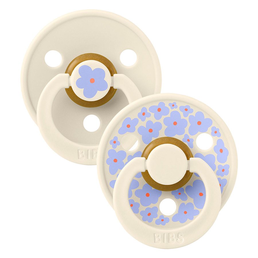 BIBS Pacifier Colour Latex Studio Collection Jasmine Ivory Mix Size 1