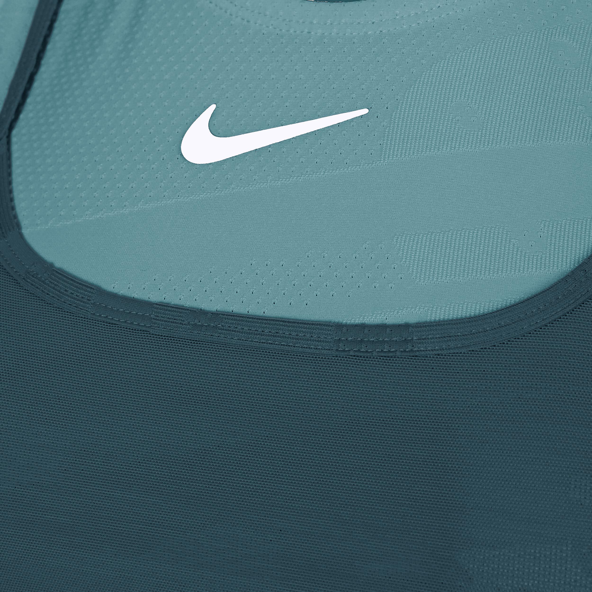 Nike Court Dri-Fit Slam Robe Femmes - Bleu Petrol