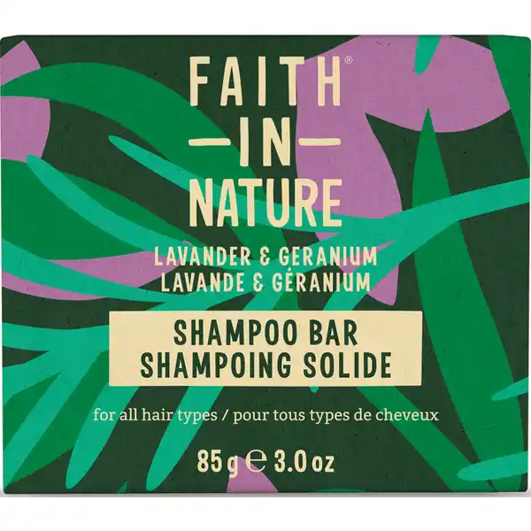 Festes Shampoo – Lavendel & Geranium