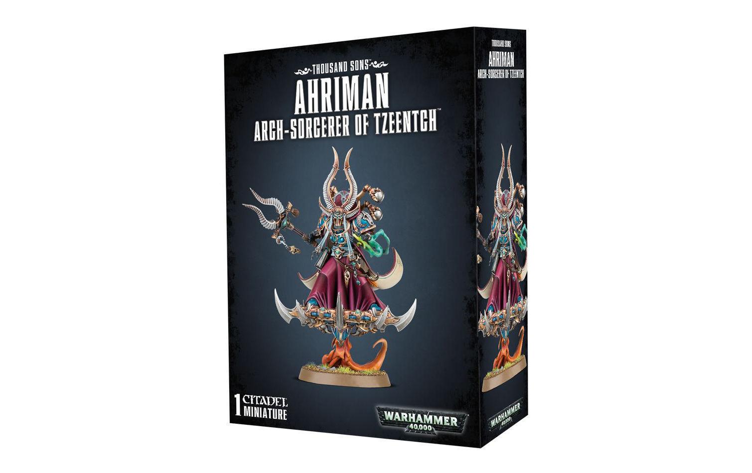 Figur Warhammer 40.000 Ahriman Arch-Sorcerer Of TzeentchWarhammer Miniaturen Bausatz