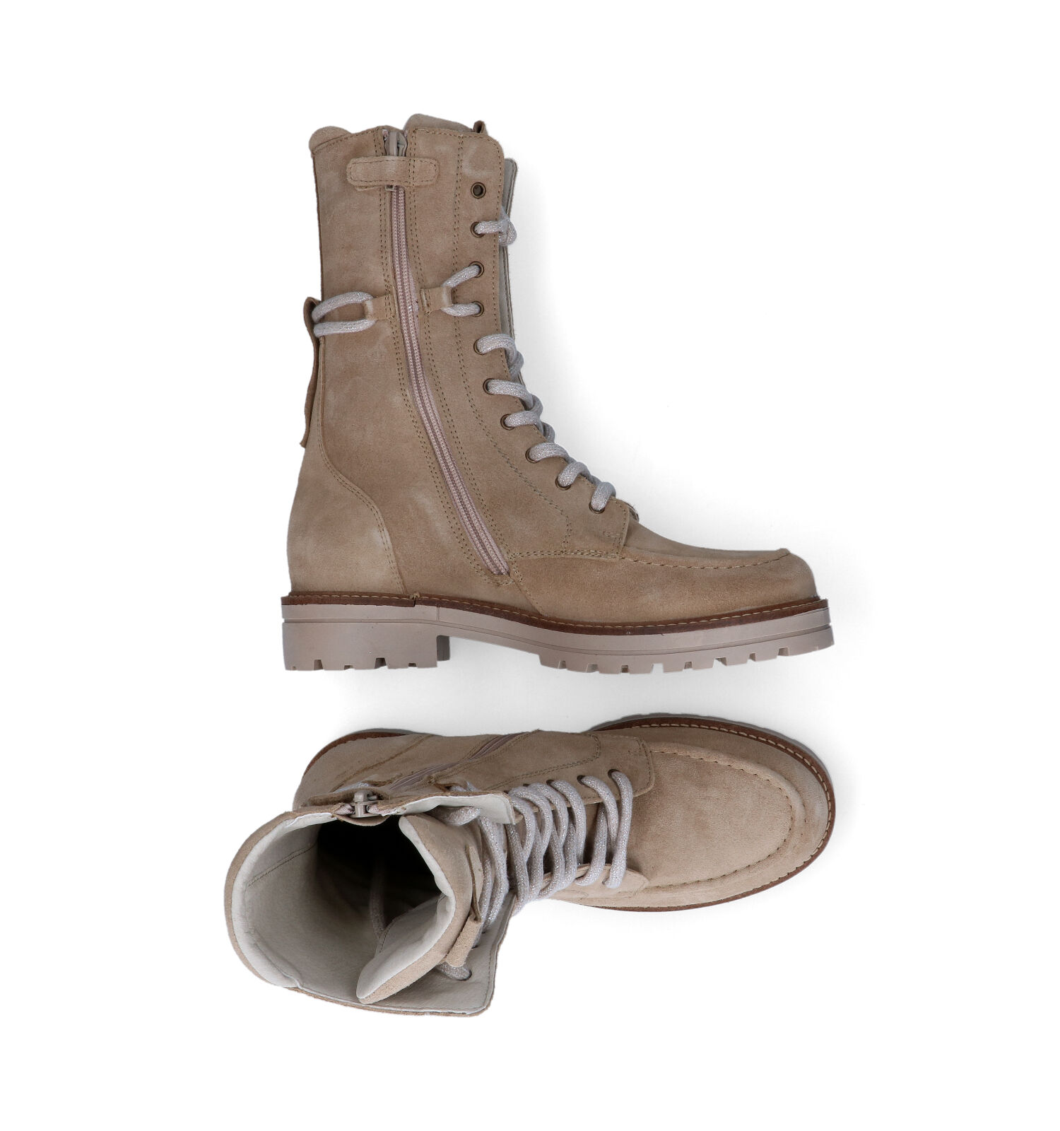 Veterlaarzen beige