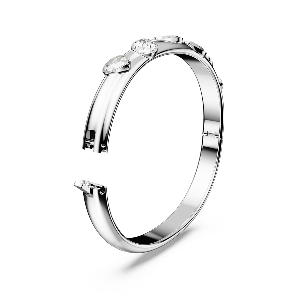Bracelet-Jonc Swarovski Dextera blanc Taille  M