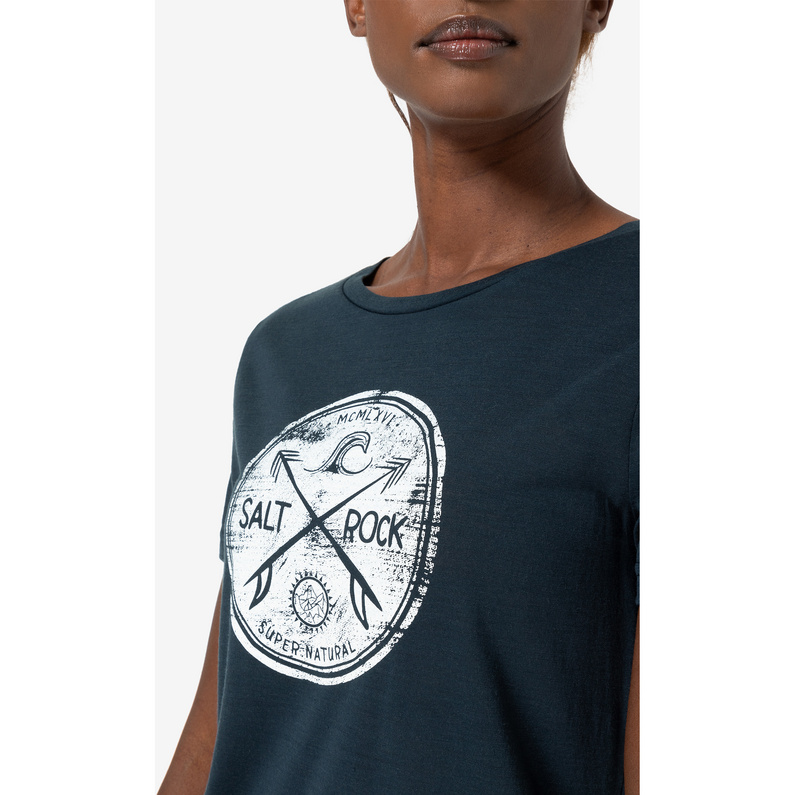 Super.Natural Damen Salt & Rock T-Shirt