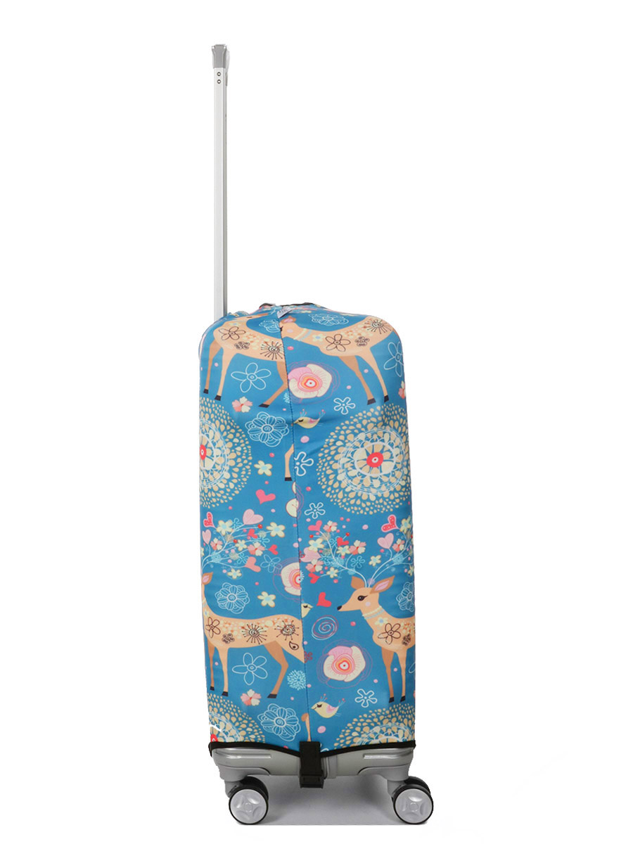 Housse de valise Periea Blue Animals M