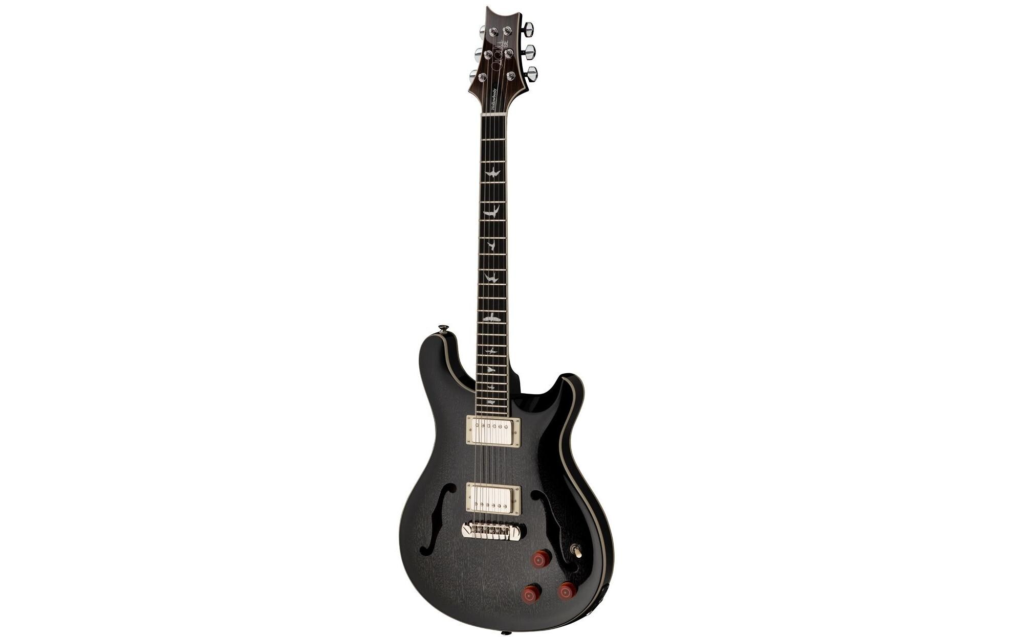 E-Gitarre SE Hollowbody Standard Piezo – Dog Hair Smokeburst<br>Hollowbody-E-Gitarre mit Humbucker-Pickups und einem Piezo-System
