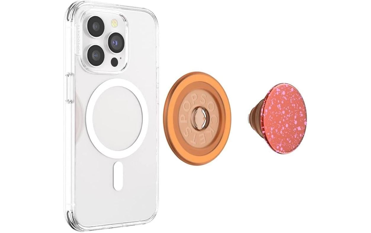 Popsockets Handy-Halterung »Aluminum Clay Speckle MagSafe« Universalhalterung