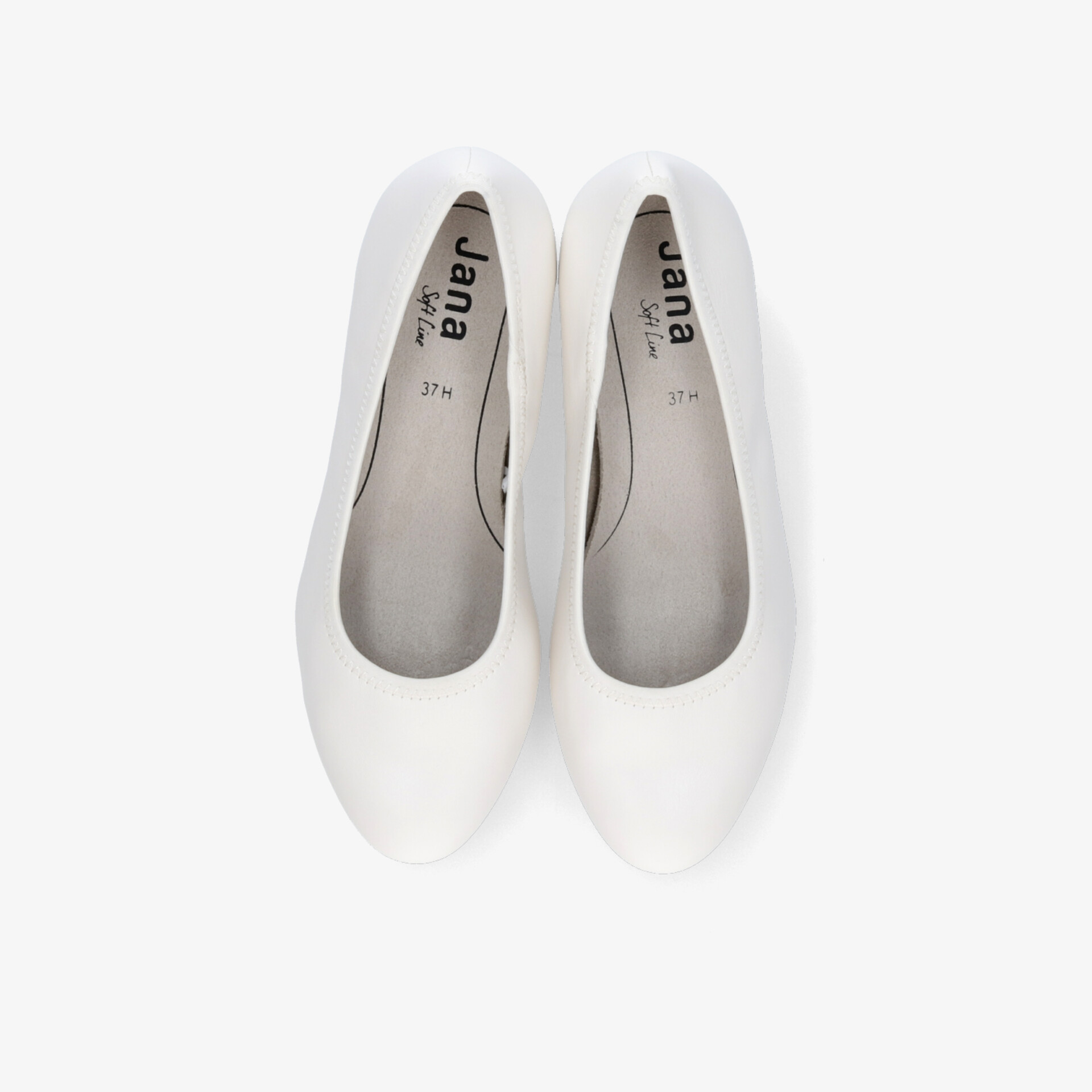 Jana Damen Pumps beige