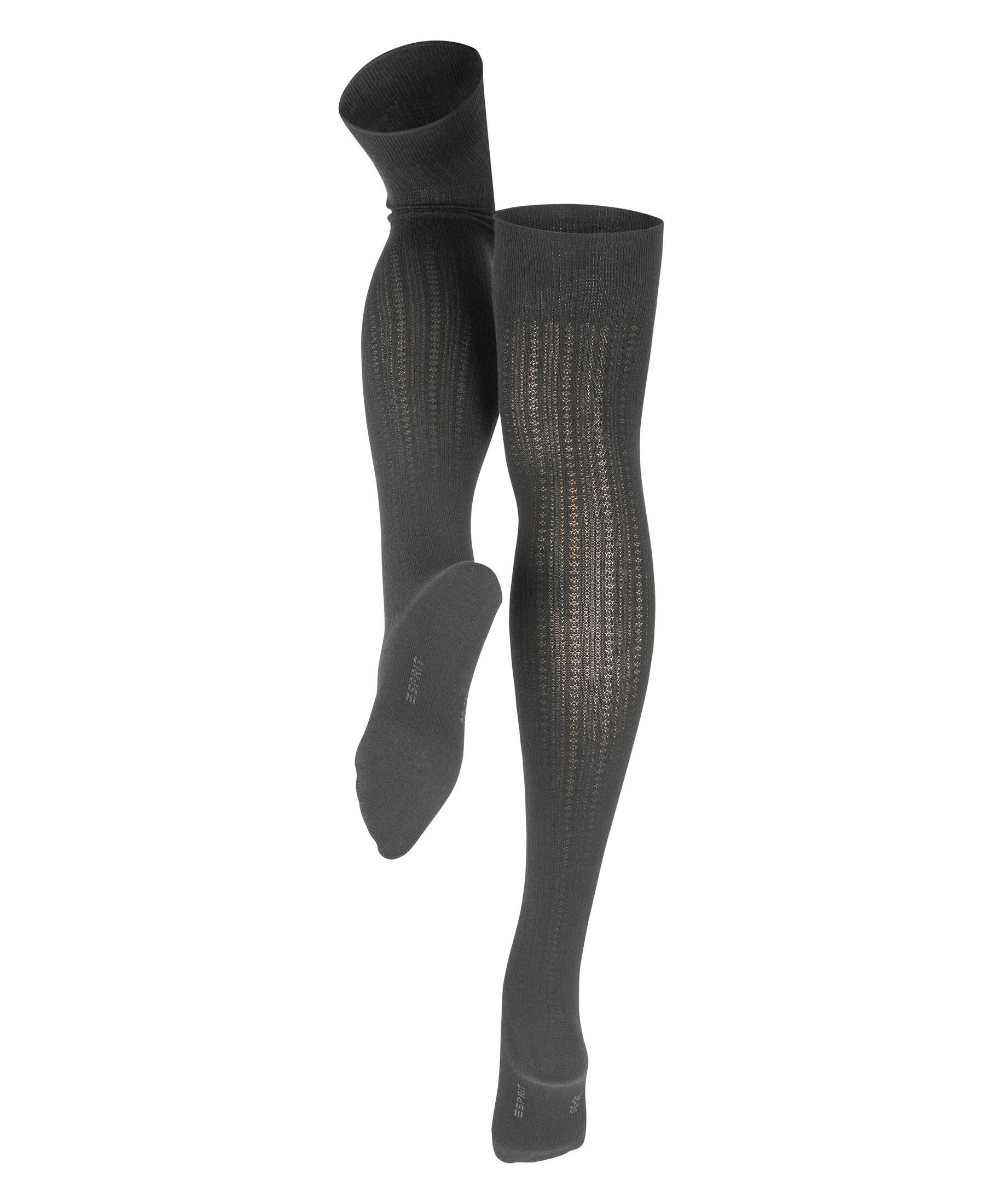 Esprit| Damen Overknees Fine Structure