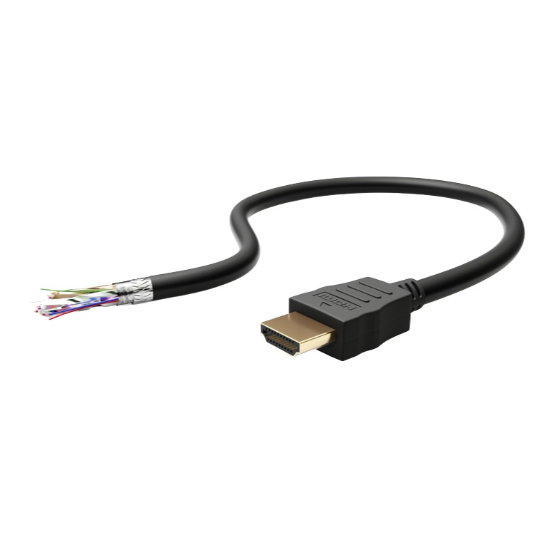 (5m) Ultra Highspeed 3D / 8K FullHD HDMI 2.1 Kabel mit Ethernet Audio/Video Verbindungskabel (52766) - Schwarz