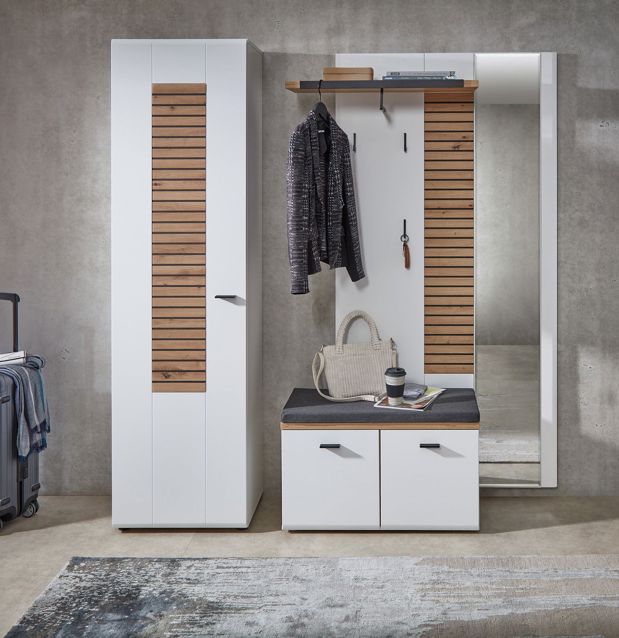 Novel Garderobenschrank FRESNO