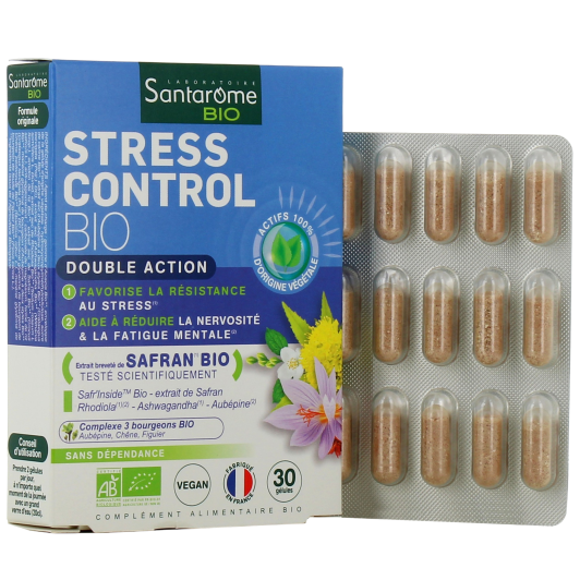 Santarome Stress Control Bio - Extrait de safran