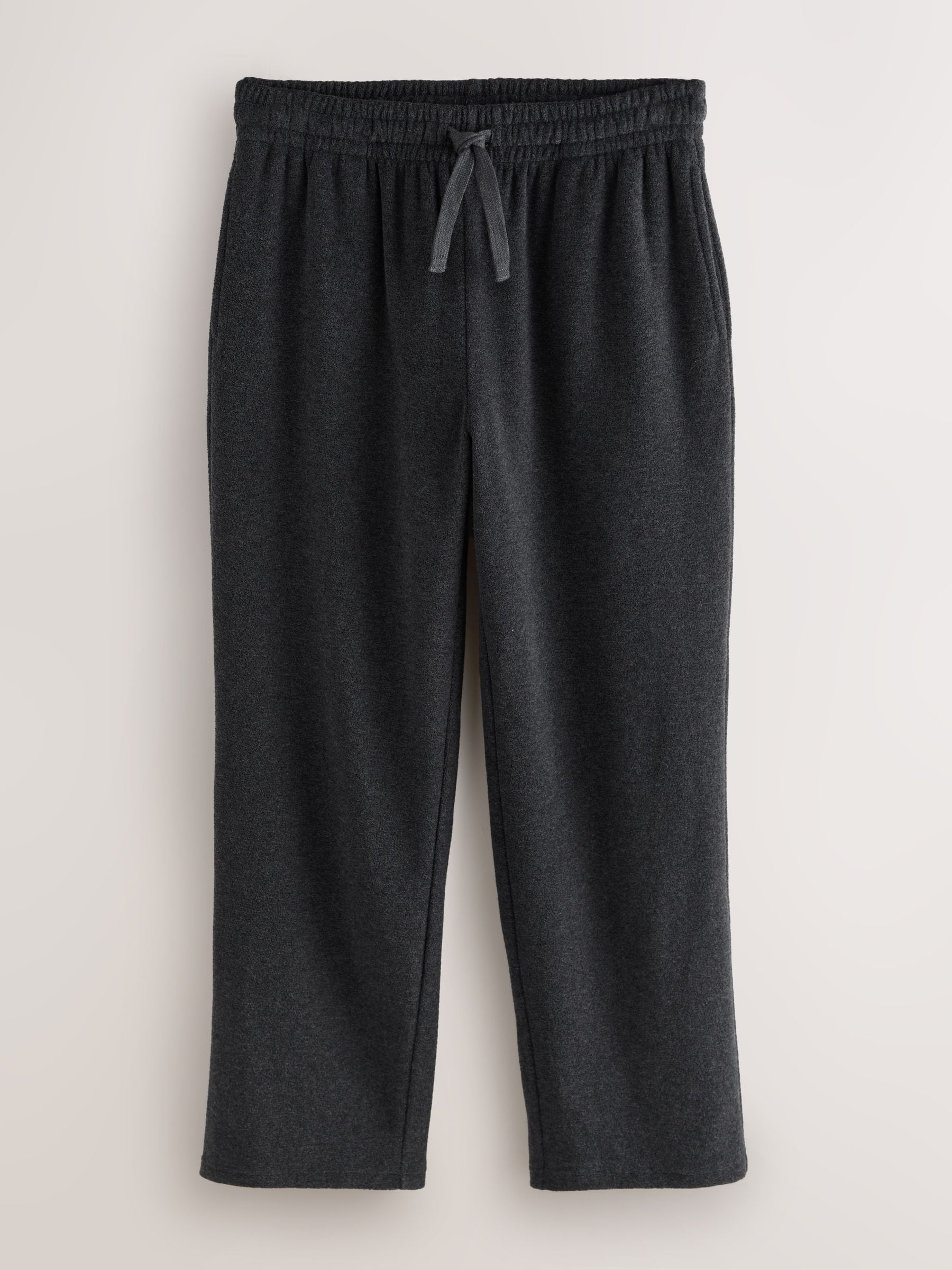 Antraciet - Hooded Towelling Pyjamas Set