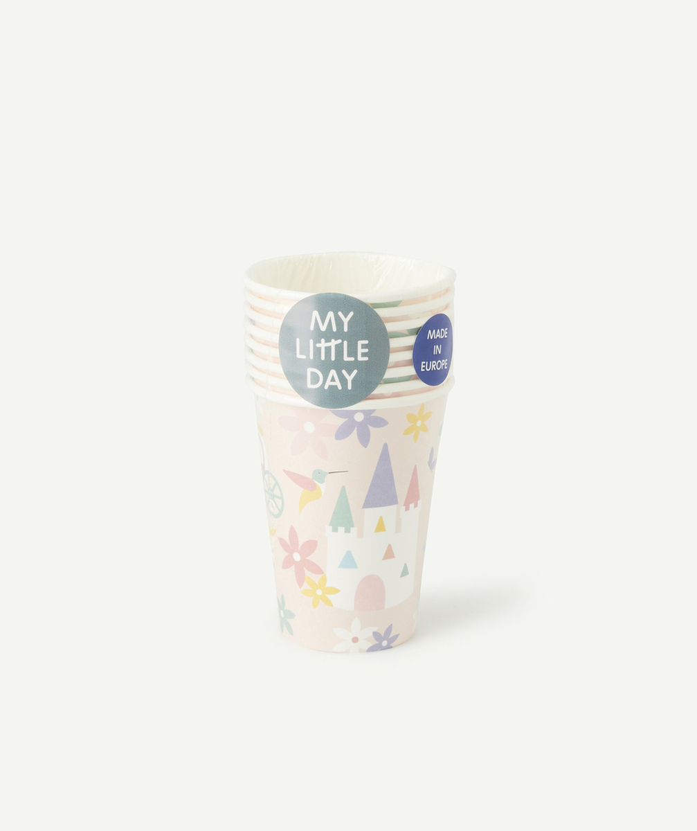 MY LITTLE DAY8 GOBELETS RECYCLABLES THÈME PRINCESSES