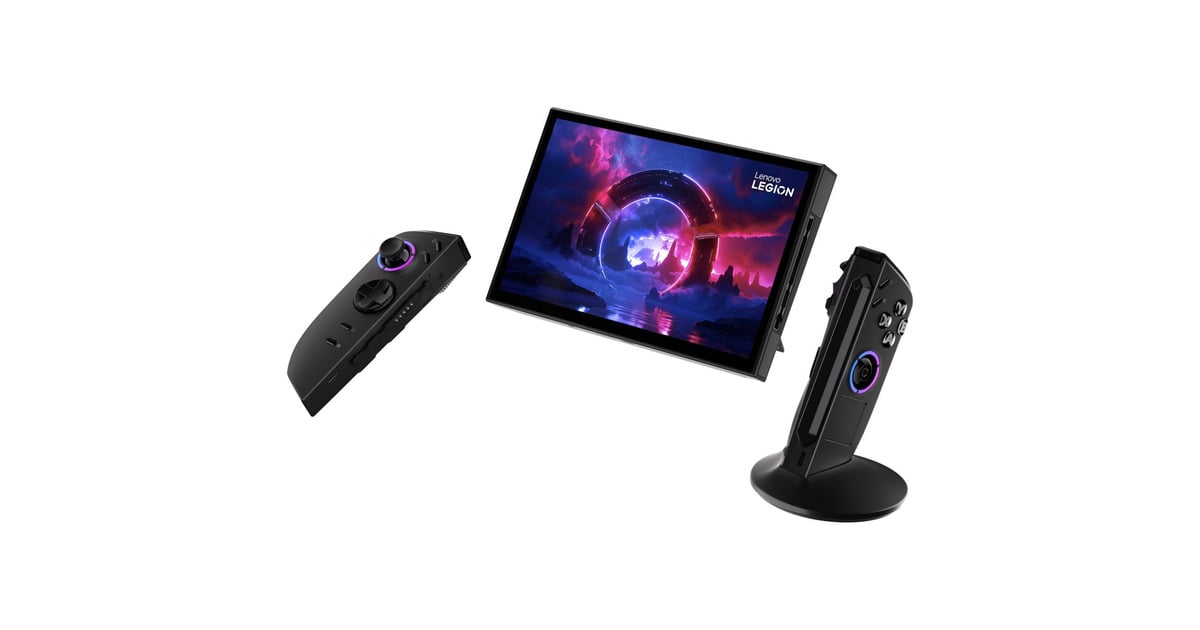 LenovoLegion Go 8AHP2 (83N1000QMH) spelconsole  (Zilver, 32 GB | 512 GB | Wi-Fi 6E | BT | Windows 11 Home | 144 Hz)