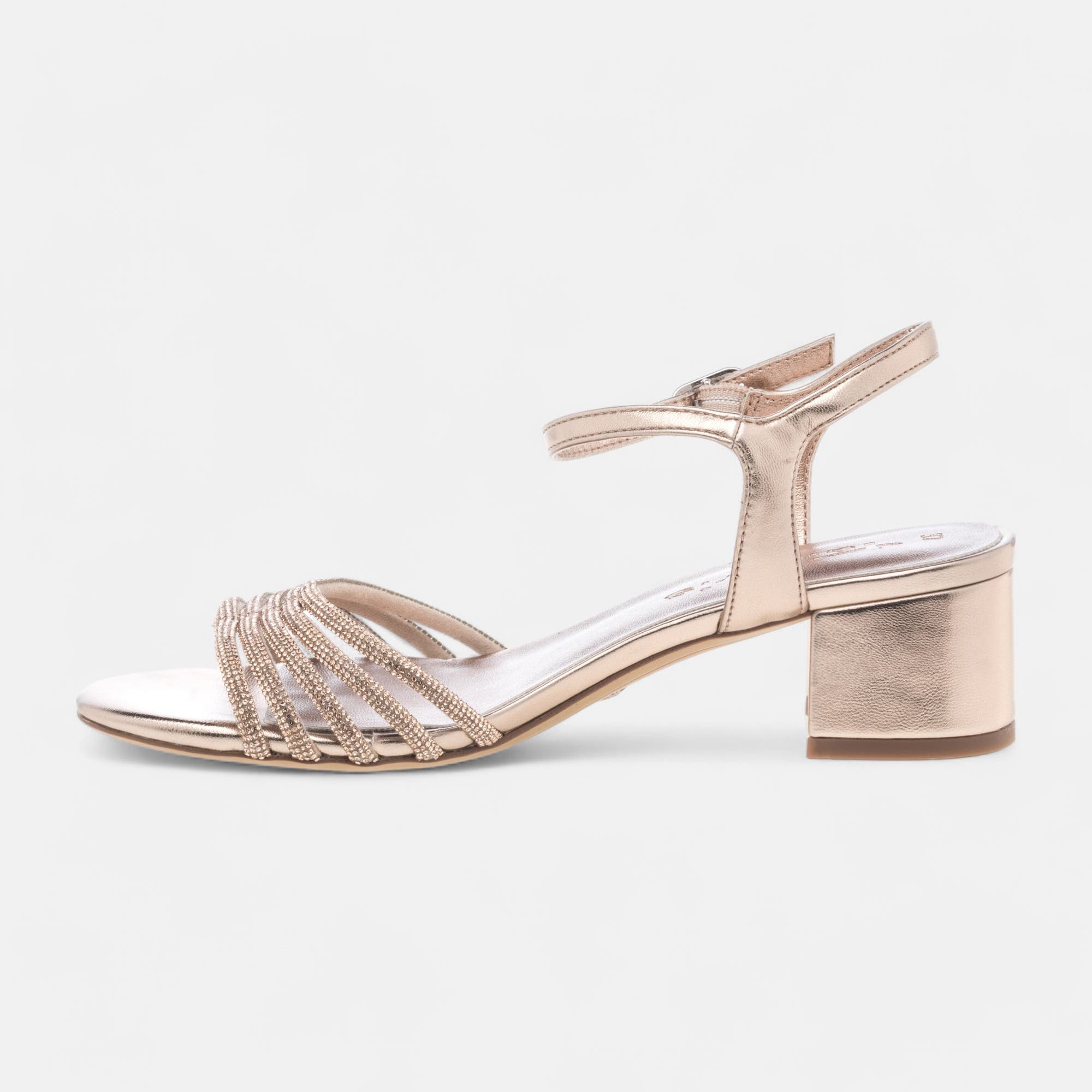 Nu-pieds à talon Femme rose
