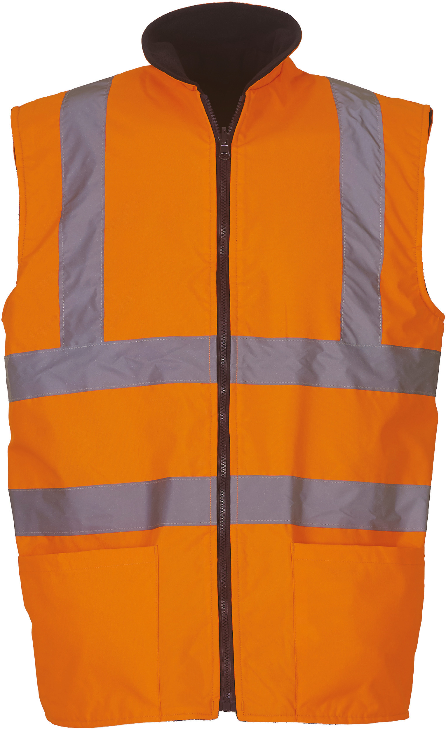 Yoko YHV008F - Bodywarmer réversible haute visibilité