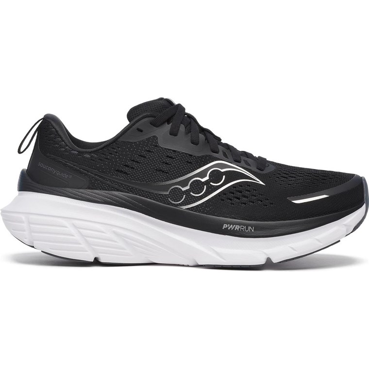 Saucony Veiledning 18 Dame Svart/Hvit
