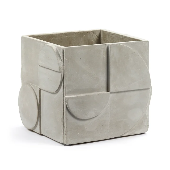 Serax - Seventies Blumentopf, grau