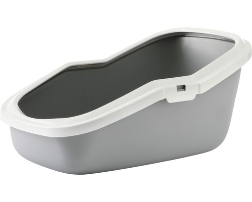 SAVIC Aseo kattenbak 56x39x27,5 cm witgrijs
