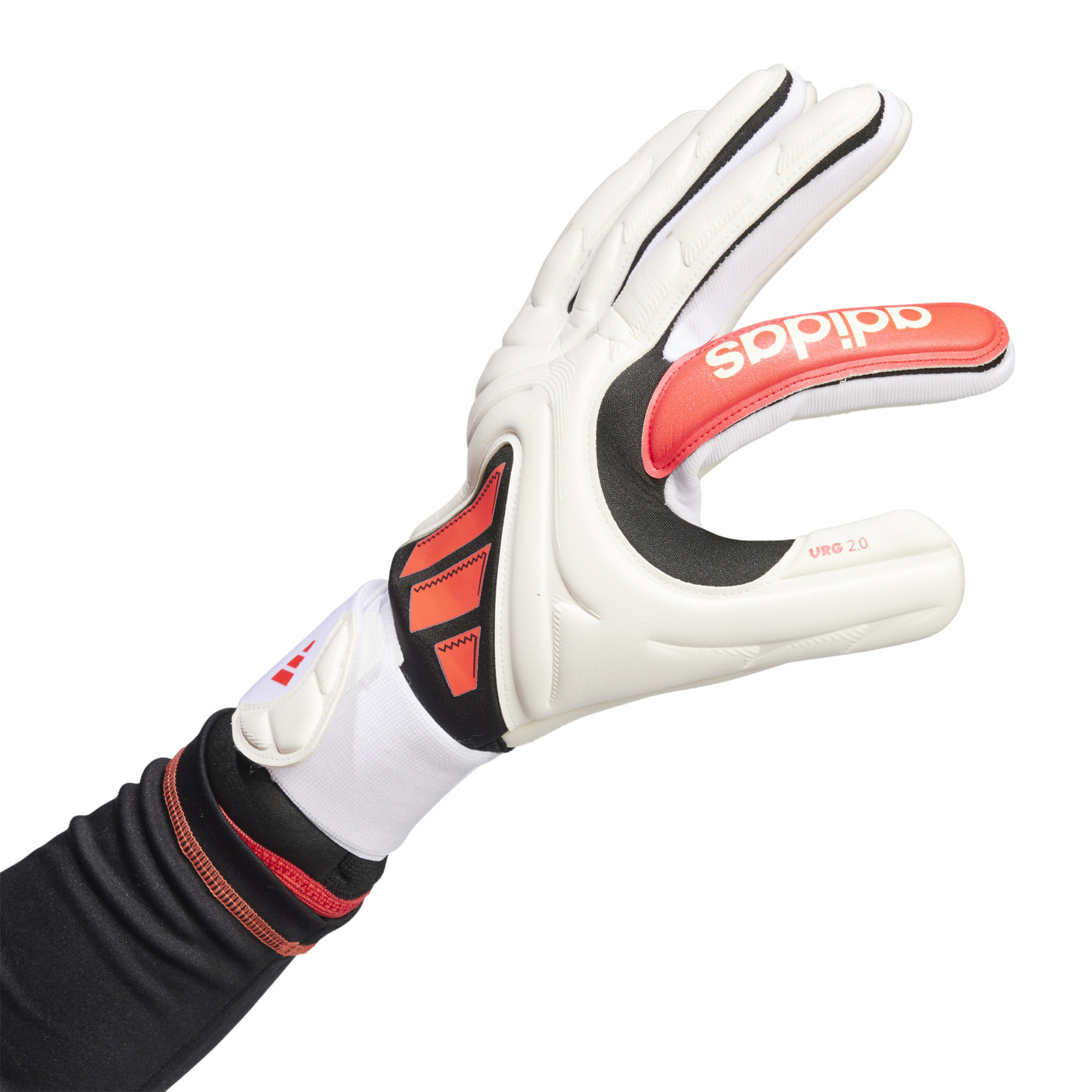 Adidas Copa Pro Keepershandschoenen Wit Rood Zwart