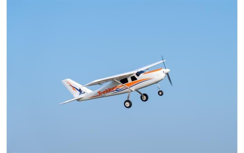 Motorflugzeug Trekker 1200 mm RTF<br>Gutmütiges Trainer Flugmodell mit Brushless Motor