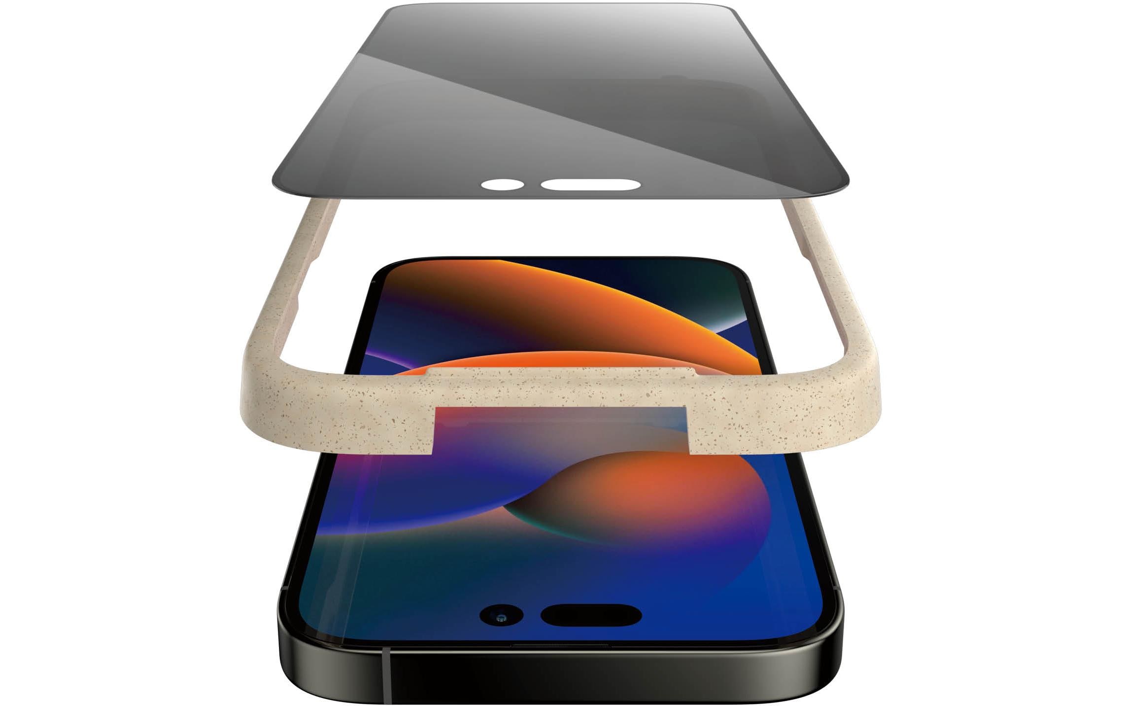 Displayschutz Ultra Wide Fit Privacy iPhone 14 Pro MaxDisplay-Schutzfolie mit Applicator für das Apple iPhone 14 Pro Max
