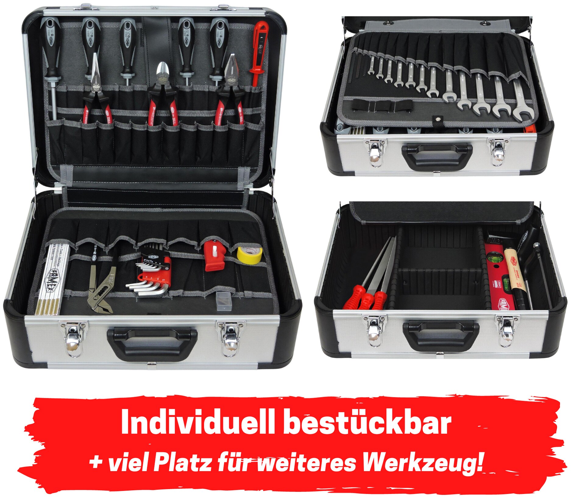 FAMEX 429-88 Profi Werkzeugkoffer mit Werkzeugbestückung in Top Qualität