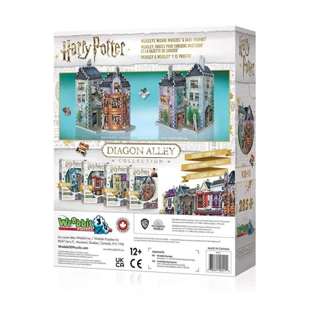 Wrebbit 3D Puzzle Harry Potter™ - Weasley's Wizard Wheezes and Daily Prophet™, 285 Teile