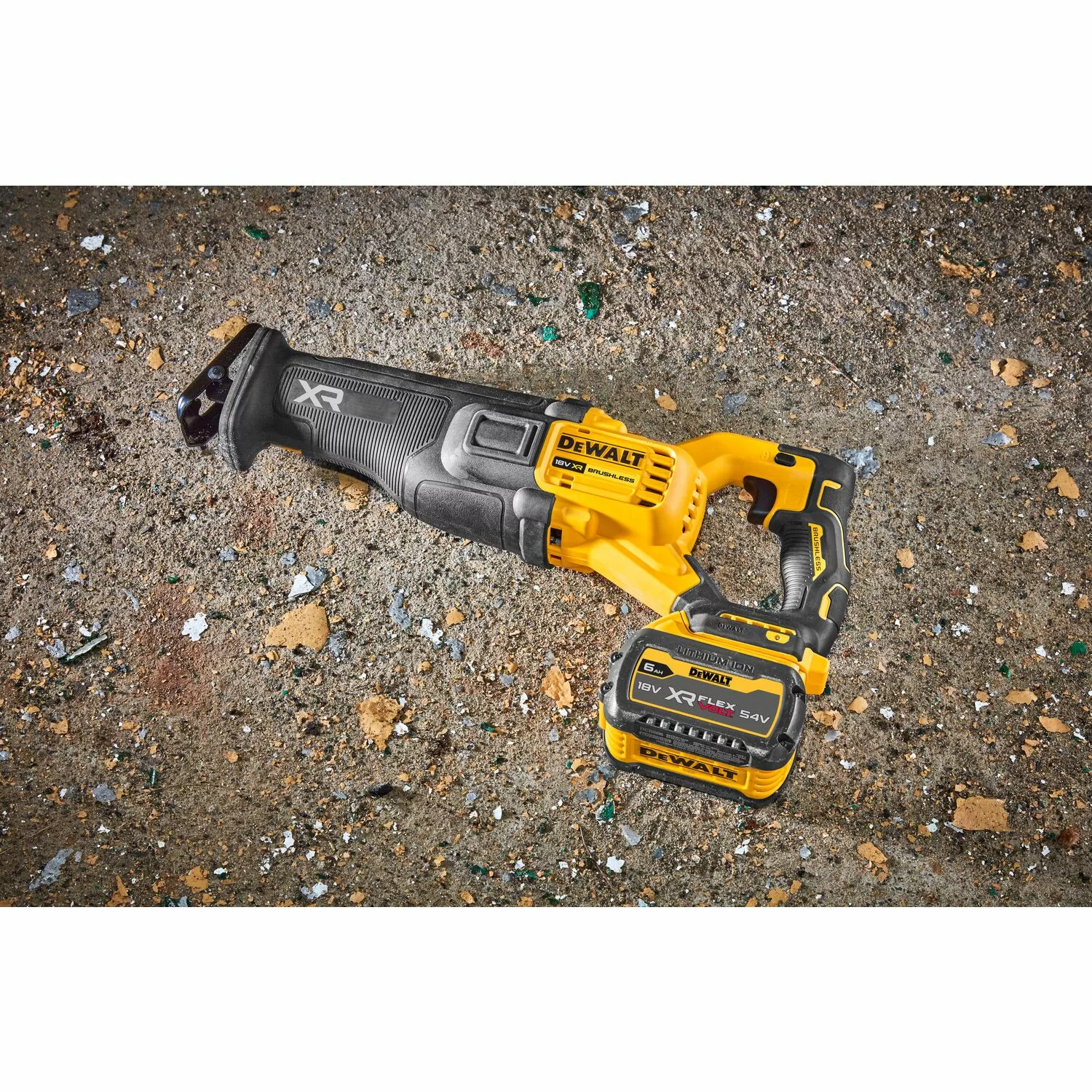 DeWALT DCS386NT-XJ 18V Li-ion FlexVolt Accu Reciprozaag body in TSTAK koffer