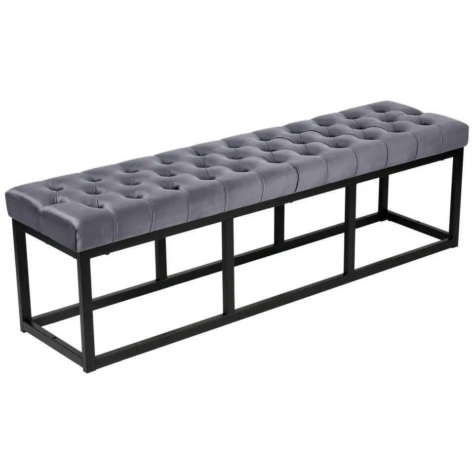 CLP 2-zits Bankje Polson 150 cm - grijs