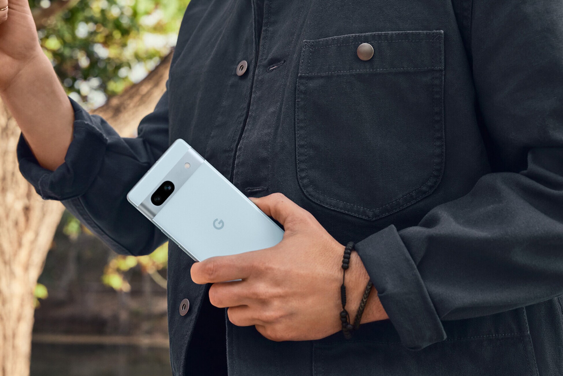 Google Pixel 7a schwarz Smartphone