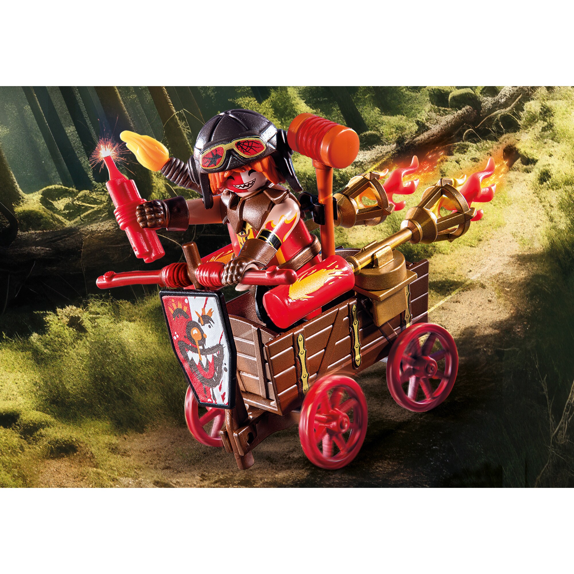 PLAYMOBIL Konstruktionsspielzeug Novelmore Kahbooms Rennwagen