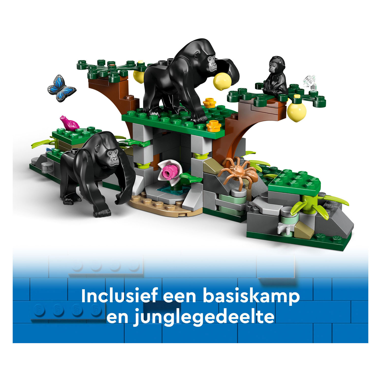 LEGO City 60437 Jungleonderzoekers: Helikopter Bij De Basis