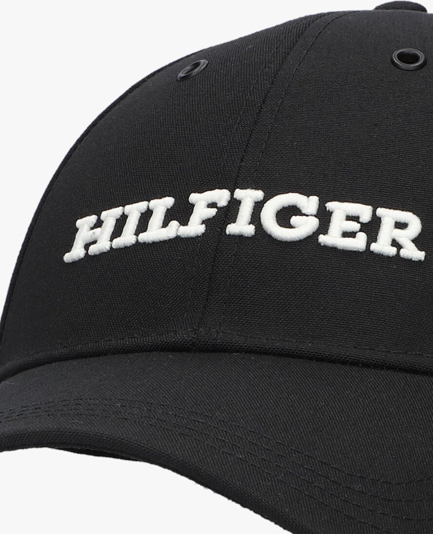 TOMMY HILFIGER zwarte tommy hilfiger pet hilfiger cap
