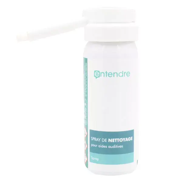 Spray de limpeza para aparelhos auditivos Ront Entendre 50ml