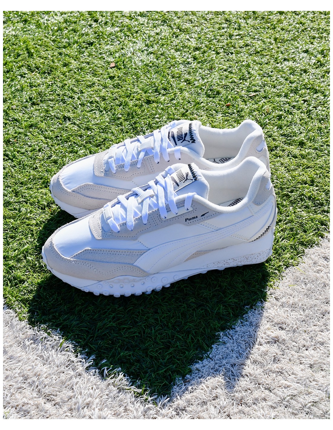 puma Sneakers homme blktop rider white