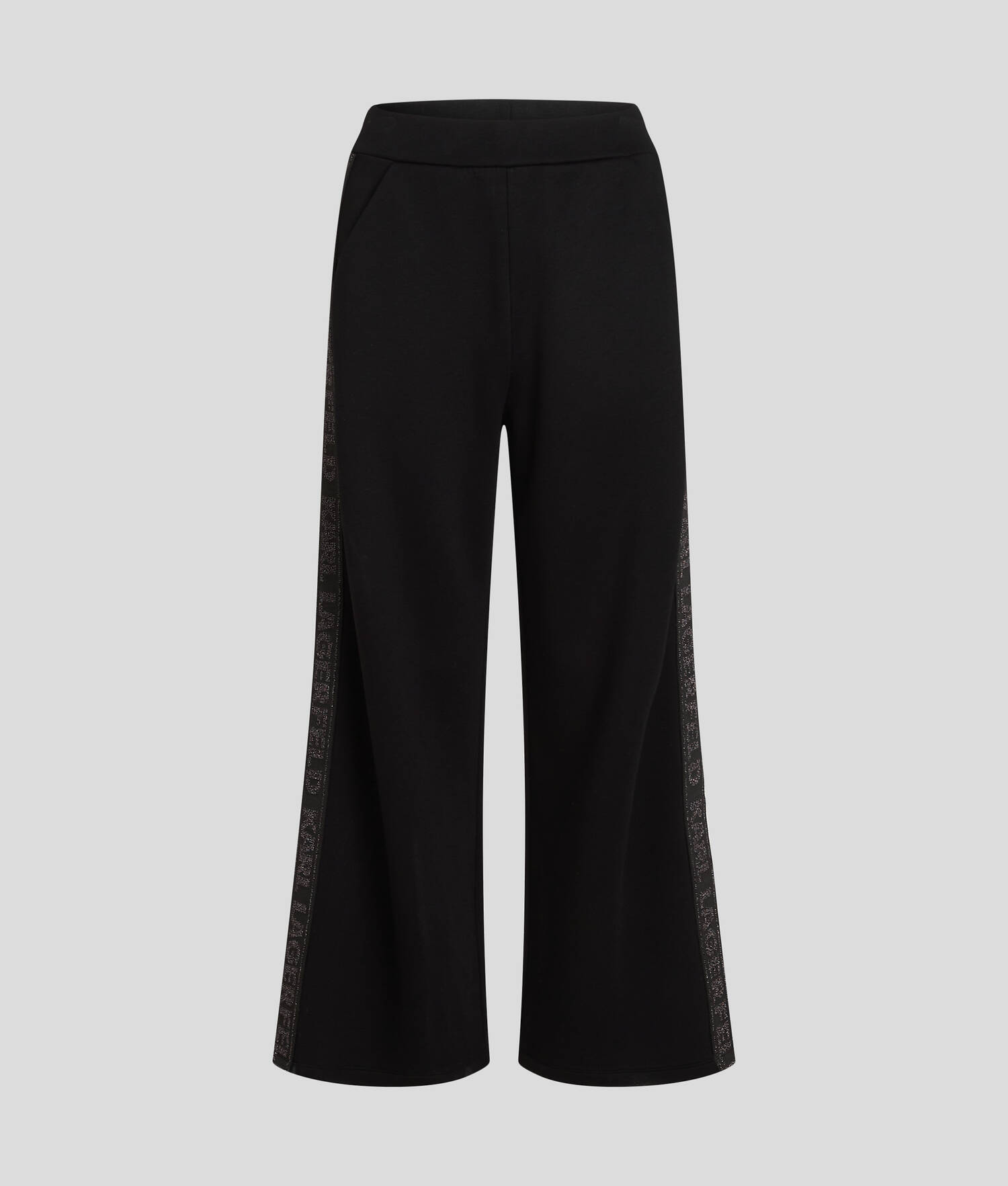 JUPE-CULOTTE AVEC GALON À LOGO BRILLANT KARL