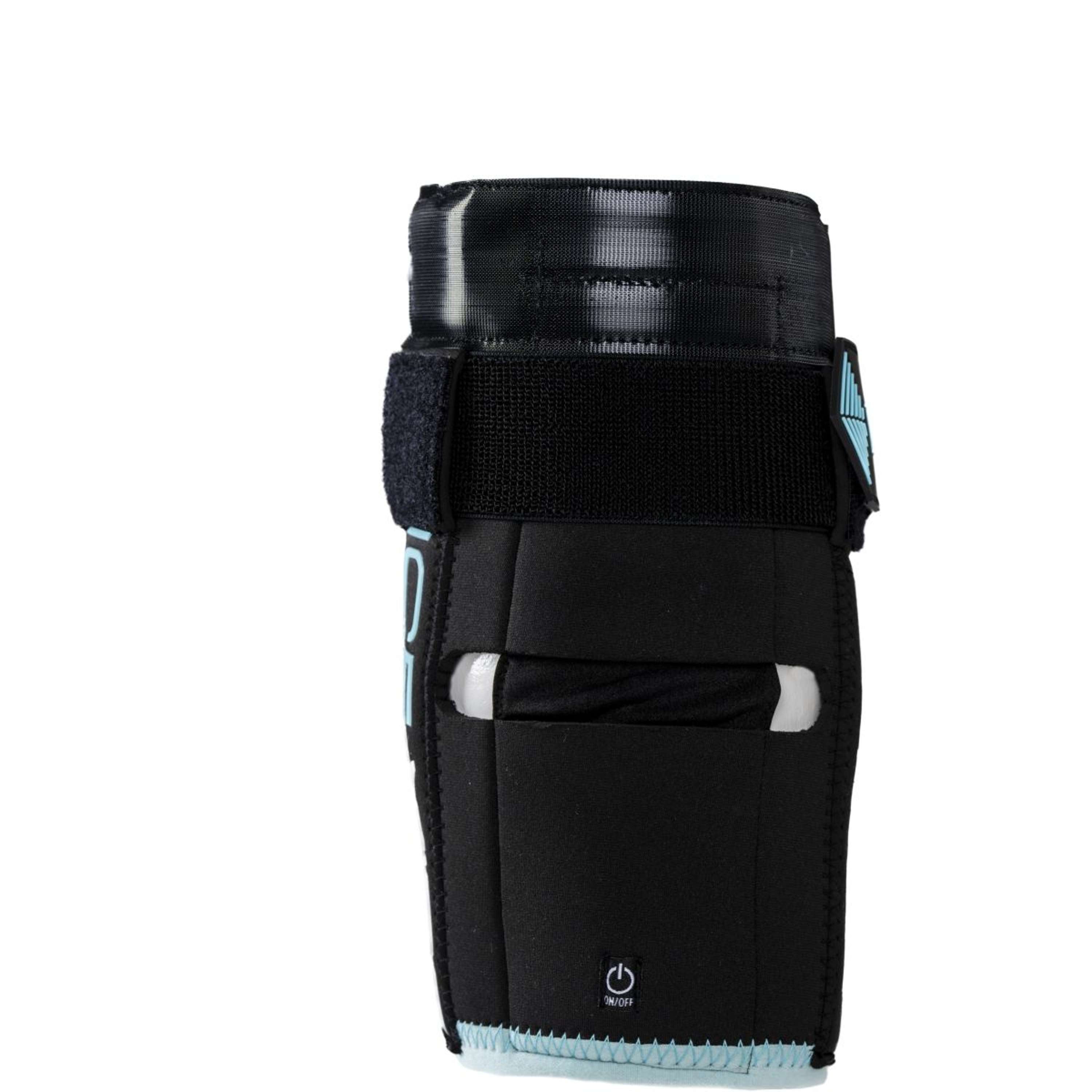 Ice-Vibe Knee Wrap II 2 Stuks Zwart/Aqua