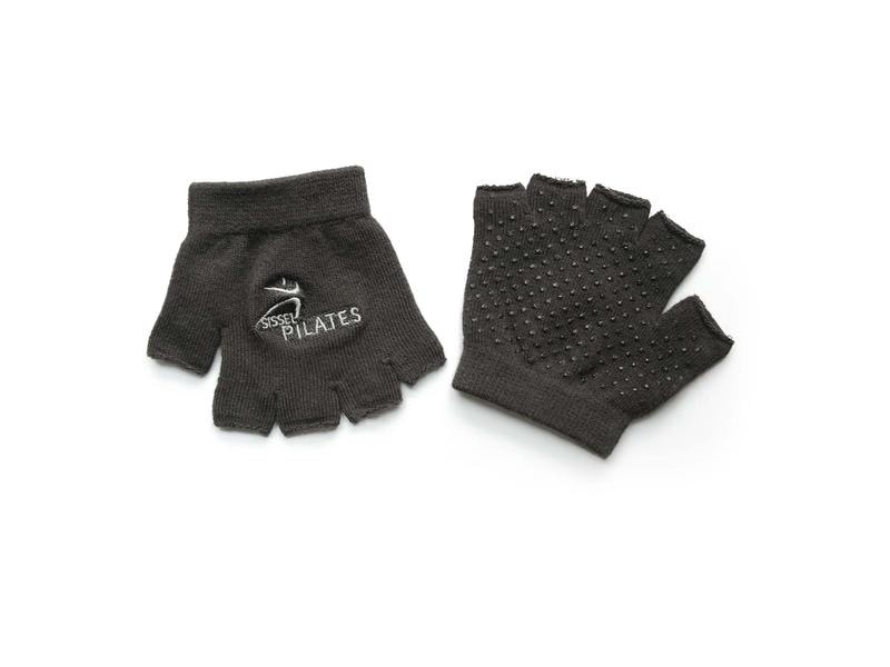 SISSEL Pilates Workout Gloves Schwarz 1 Paar Trainingshandschuhe