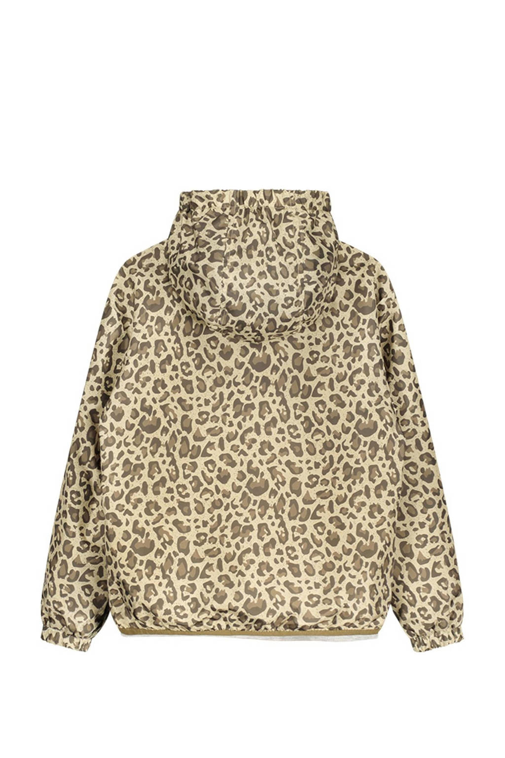 Moodstreet zomerjas met panterprint beige
