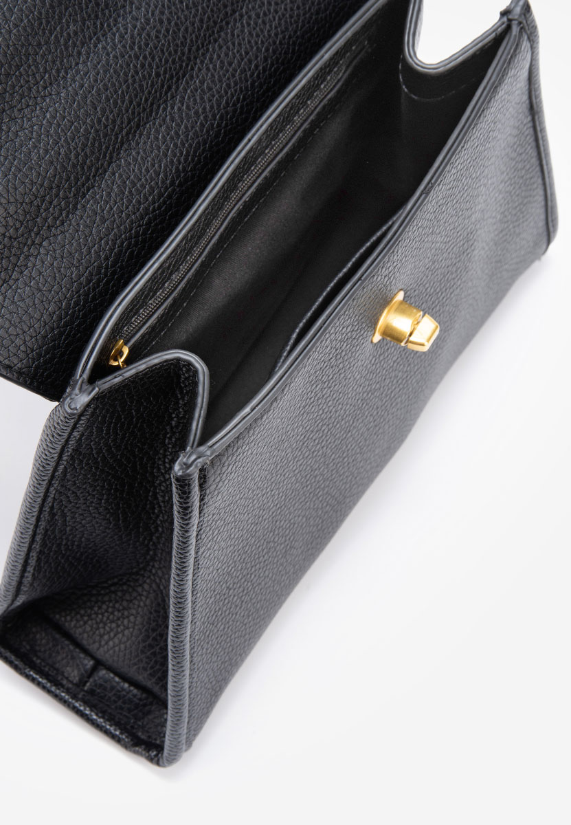 Sac bandoulière femme noire Voseta