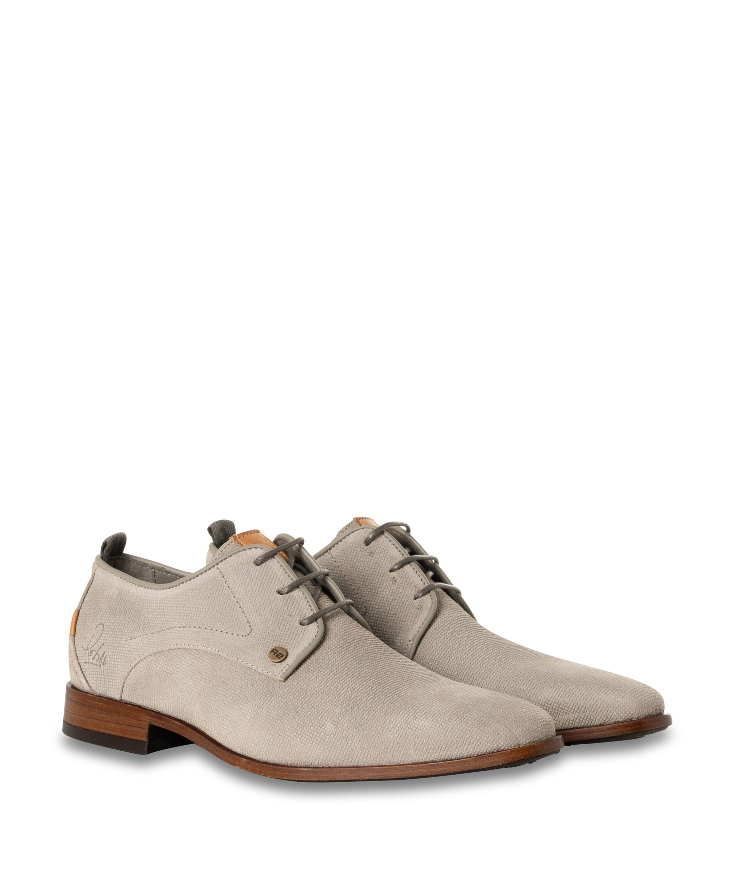 Rehab GREG WALL SUE heren veterschoenen beige