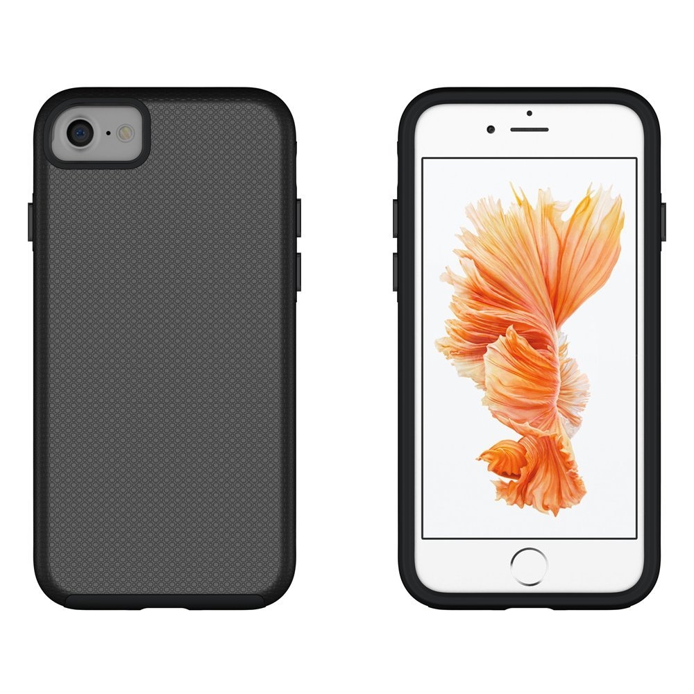 iPhone SE (2022/2020) / 8 / 7 / 6S North Case Premium Hybrid Schutzhülle (EGCA00102) - Schwarz