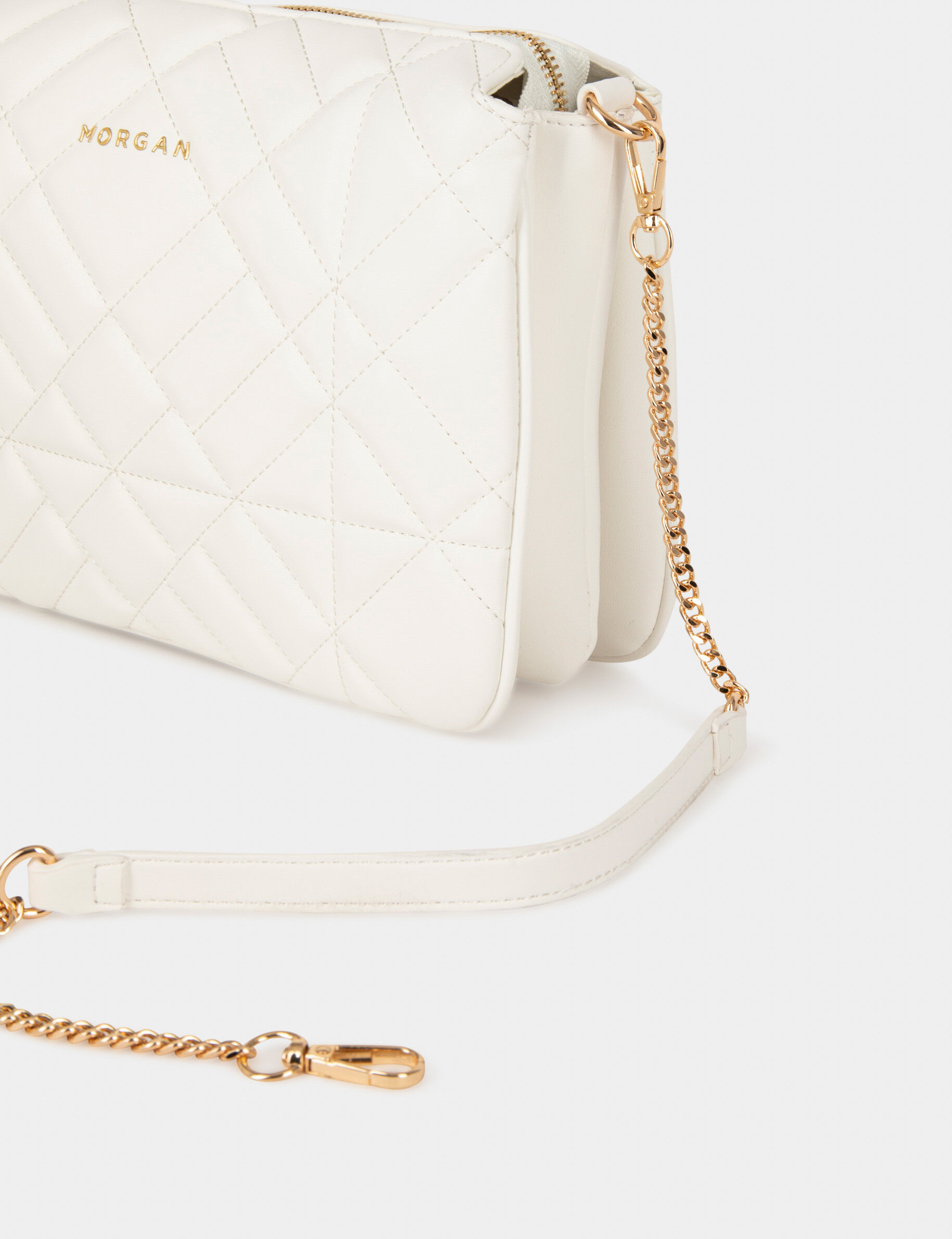 Sac matelassé pour porté-épaule blanc femme - blanc