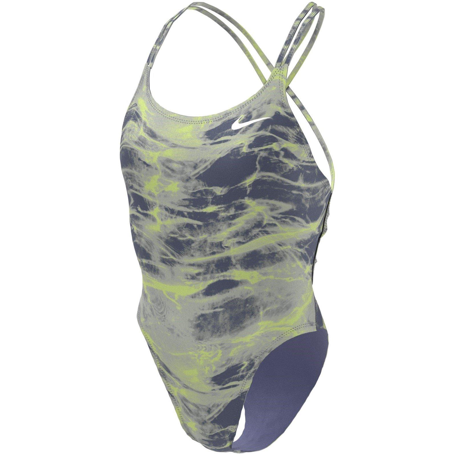 Nike Nikes Smoke Spiderback One Piece Swimsuit Womens